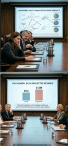 Data Tragedy vs One Slide-One Message Graphic
