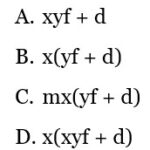 Possible answers for SAT question #6.