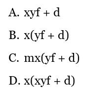 Possible answers for SAT question #6.