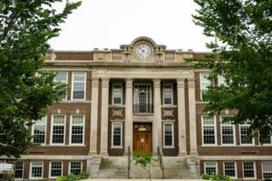 Provincetown HS, Provincetown, MA, USA – Summer break - It witnessed batches of students having the time of their lives, but now, all it can hear is the rustle of the leaves, sound of the breeze and a bird or two chirping. With nowhere to go, will this school not miss its students?